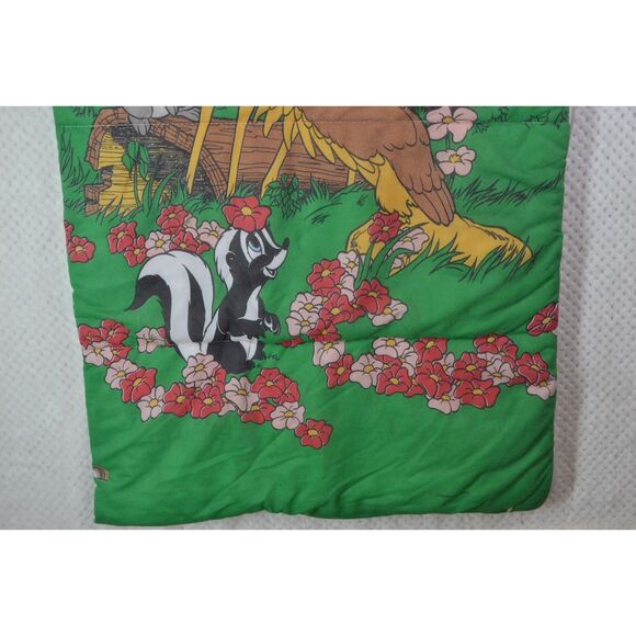 VTG Bambi Children's Sleeping Bag With Zipper **READ** - Picture 4 of 14